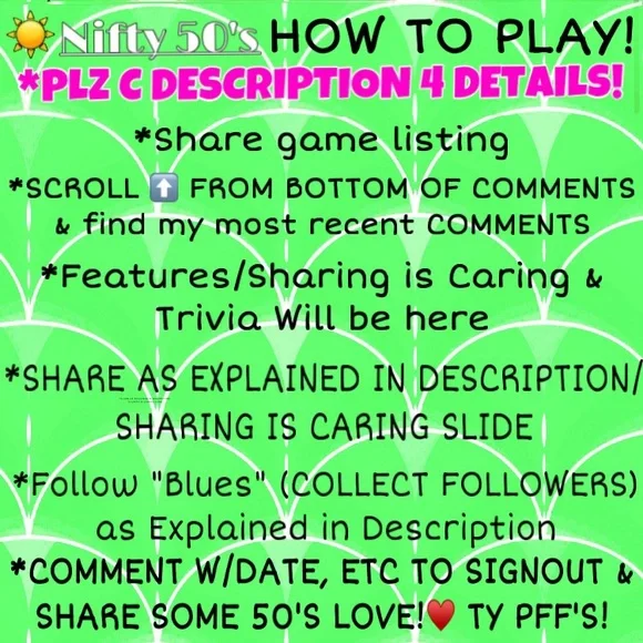 NIFTY 50’s!☀️POSHIVERSE SHOP&SHARE SIGNUP @sgoode001‼️ALSO PLZ MOVE 2 50’s #29❣️ - Picture 7 of 16